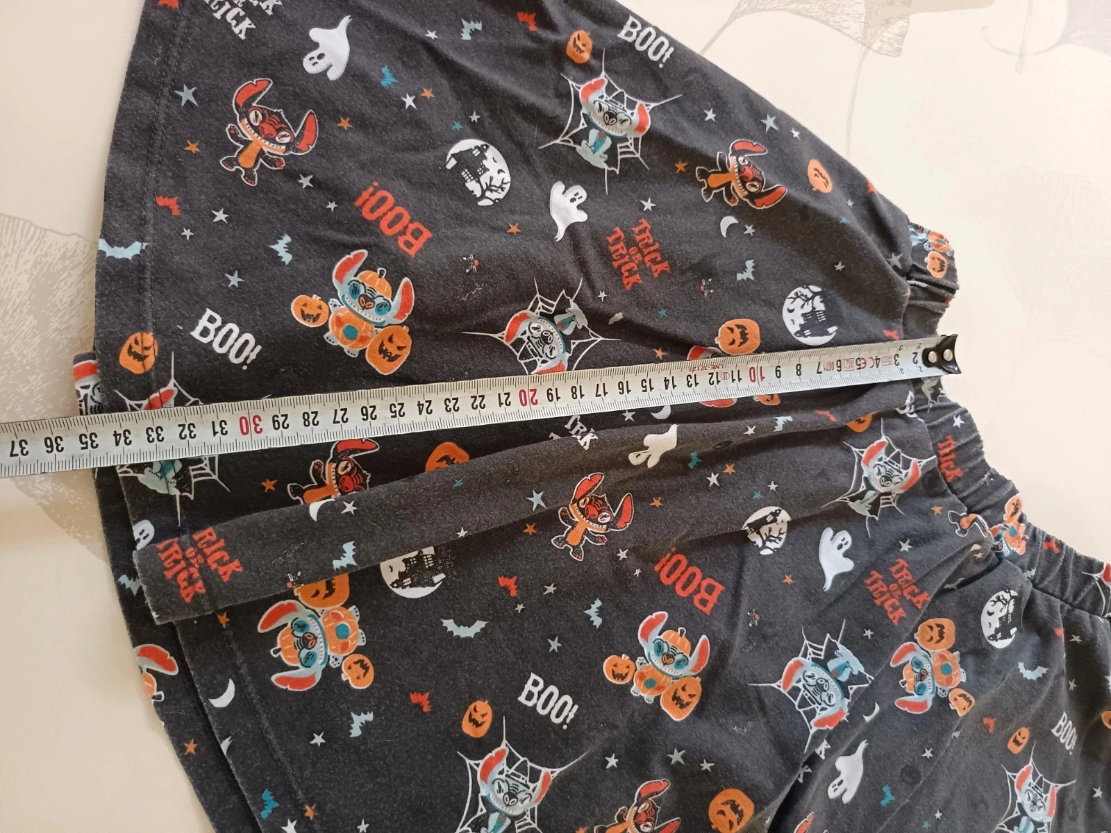 Saia halloween Disney 7/8 anos algodão Stitch – photo 7